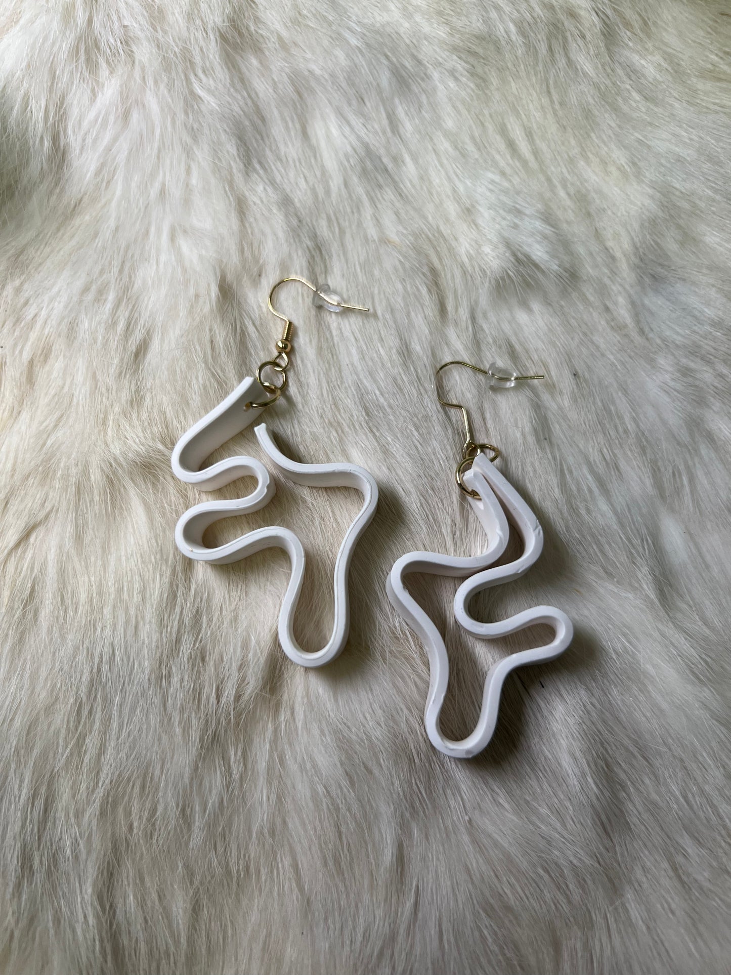 Funky Fusion Clay Earrings