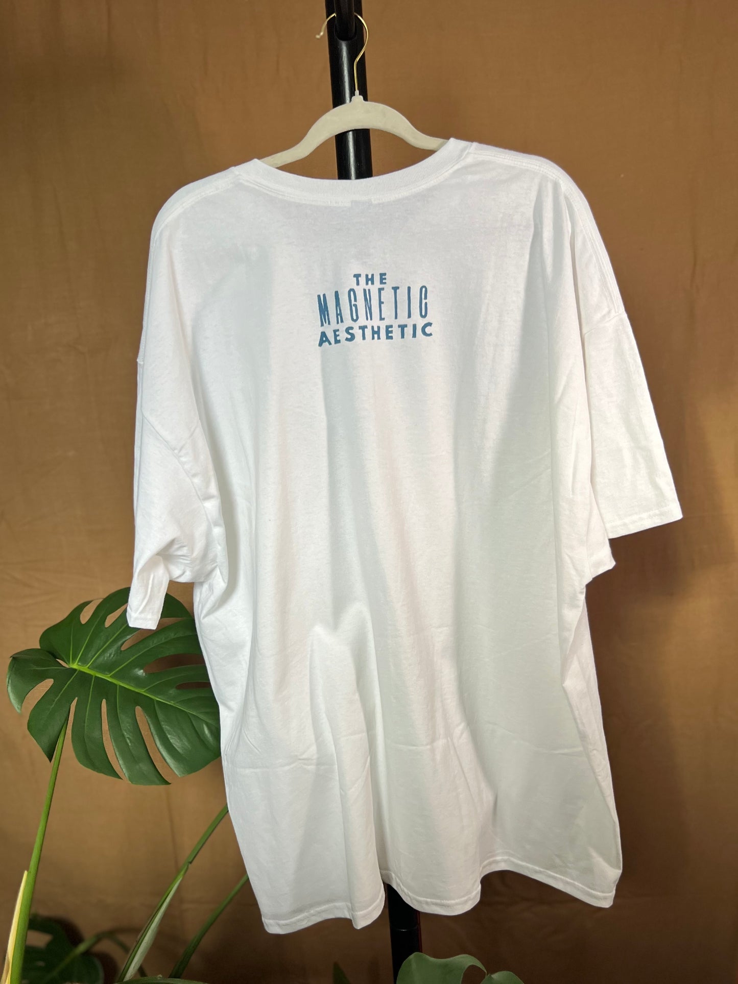 "The Open Mind" Periwinkle Printed T-Shirt (3XL)